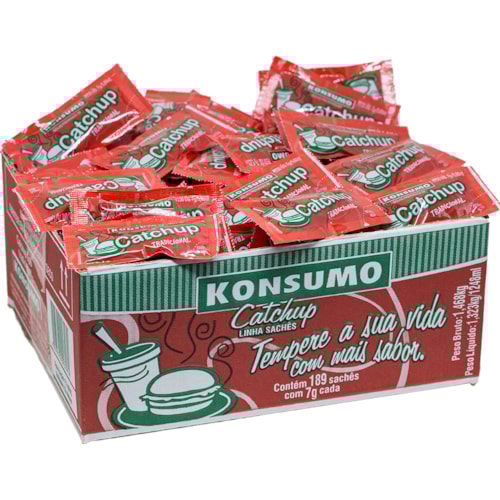 Ketchup Konsumo Sachet 189x7g