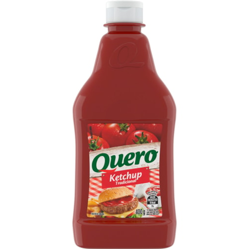 Ketchup Quero Tradicional 400g