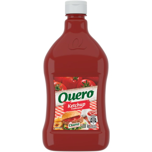 Ketchup Quero Tradicional Pet 1,028kg