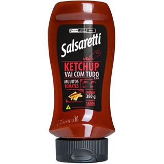Ketchup Salsaretti Tradicional Squeeze 380g