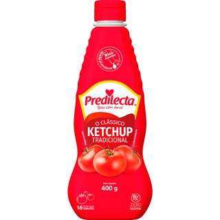 Ketchup Tradicional Predilecta Squeeze 400g