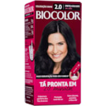 Kit Coloração Biocolor 2.0 Preto Azulado