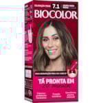 Kit Coloração BIocolor Louro Cinza Médio 7.1
