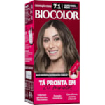 Kit Coloração BIocolor Louro Cinza Médio 7.1