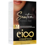 Kit Coloração Eico Seu Tom - Castanho Claro Acinzentado 5.1