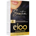 Kit Coloração Eico Seu Tom - Preto Azulado 2.1