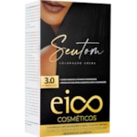 Kit Coloração Seu Tom Eico Castanho Escuro 3.0