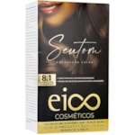 Kit Coloração Seu Tom Eico Louro Claro Acinzentado 8.1