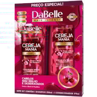 Kit Dabelle Cereja Mania Shampoo 250ml + Condicionador 175ml