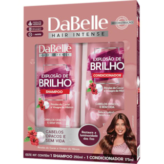 Kit Dabelle Explosão de Brilho Shampoo 150ml + Condicionador 175ml