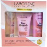 Kit de Banho Laborene Rosa Mosqueta Corpo e Rosto