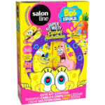 Kit de Cabelos Salon Line Bob Esponja Cachos Hidratados