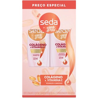 Kit de Cabelos Seda Colágeno + Vitamina C 325ml