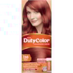 Kit Duty Color Louro Médio Vermelho Intenso 7.66