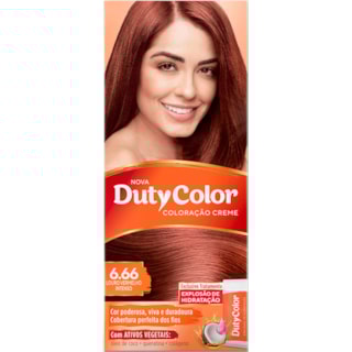Kit Duty Color Vermelho Intenso Duo 6.66
