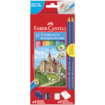 Kit Eco Lápis de Cor Faber-Castell 12 Cores