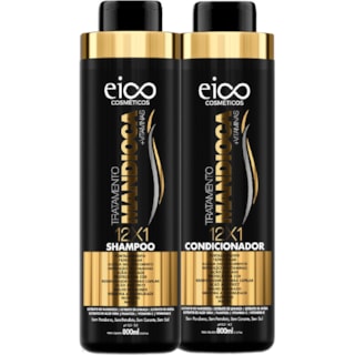 Kit Eico Mandioca Shampoo + Condicionador 800ml