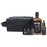 Kit Farmaervas Urban Shampoo, Pomada Modeladora e Óleo para Barba com