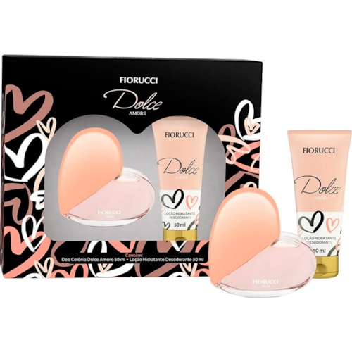 Kit Fiorucci Dolce Amore Deo Colônia + Loção Hidratante 50ml