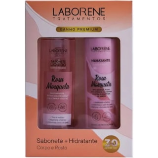 Kit Higiene Laborene Rosa Mosqueta Corpo e Rosto