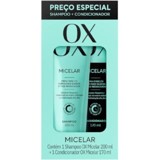Kit Neutrox Micelar Shampoo 200ml + Condicionador 170ml