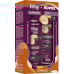 Kit Novex Cupuaçu e Açaí Shampoo + Condicionador 300ml