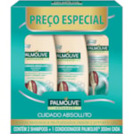 Kit Palmolive Cuidado Absoluto Shampoo 2X350ml + Condicionador 350ml