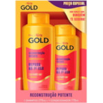 Kit para Cabelos Niely Gold Reconstrução Potente