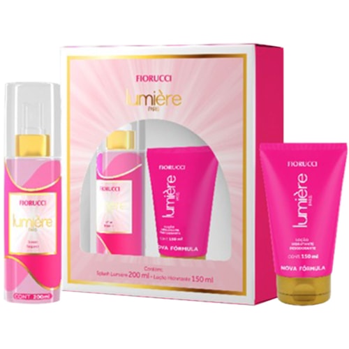 Kit Perfumaria Fiorucci Lumiere Feminino