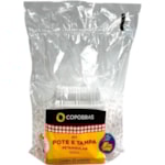 Kit Pote e Tampa Copobras Retangular 500ml 20Un