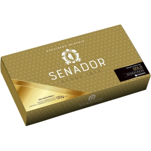 Kit Sabonete Senador Gold Hidratação 3Un