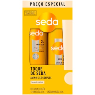 Kit Seda Toque de Seda Shampoo 300ml + Condicionador 190ml