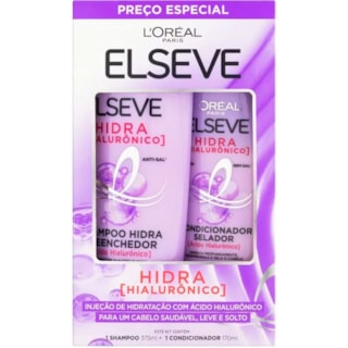 Kit Shampoo 375ml + Condicionador 170ml Hidrahialurônico