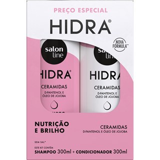 Kit Shampoo + Condicionador 300ml Salon Line Hidra Ceramidas