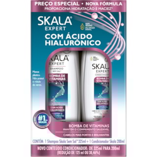 Kit Shampoo + Condicionador Skala Ácido Hialurönico 200ml