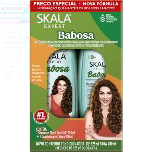 Kit Shampoo + Condicionador Skala Babosa 200ml