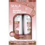 Kit Shampoo + Condicionador Skala Bomba de Biotina 200ml