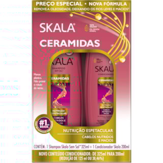 Kit Shampoo + Condicionador Skala Ceramidas 200ml