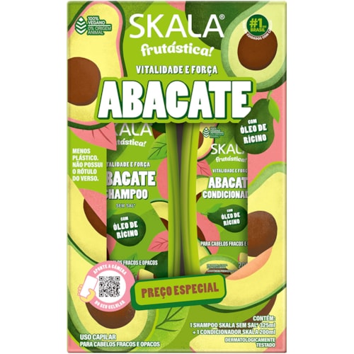 Kit Shampoo + Condicionador Skala Ceramidas 200ml