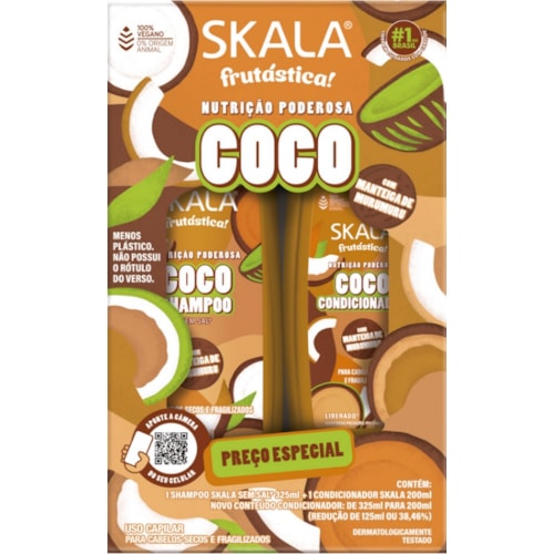 Kit Shampoo + Condicionador Skala Coco 200ml