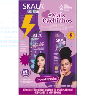 Kit Shampoo + Condicionador Skala #MaisCachinhos 200ml