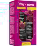 Kit Shampoo e Condicionador Novex+Vitay Pitaya e Goji Berry 300ml