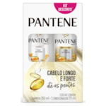 Kit Shampoo e Condicionador Pantene Liso Extremo