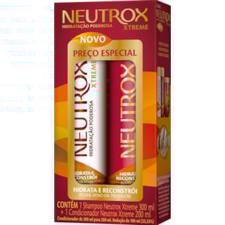 Kit Shampoo e Condicionador Poder Ativo de Trehalose Neutrox Xtreme