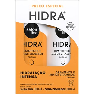 Kit Shampoo e Condicionador Salon Line Hidra Original 300ml