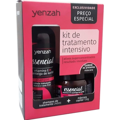 Kit Shampoo e Máscara Yenzah Essencial