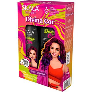 Kit Skala Divina Cor Shampoo e Condicionador 325ml