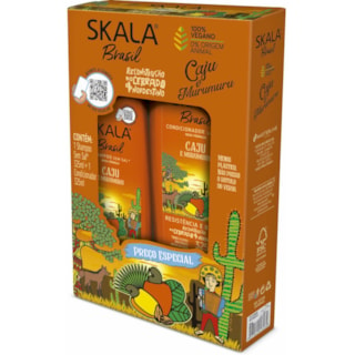 Kit Skala Shampoo e Condicionador Caju e Murumuru 325ml