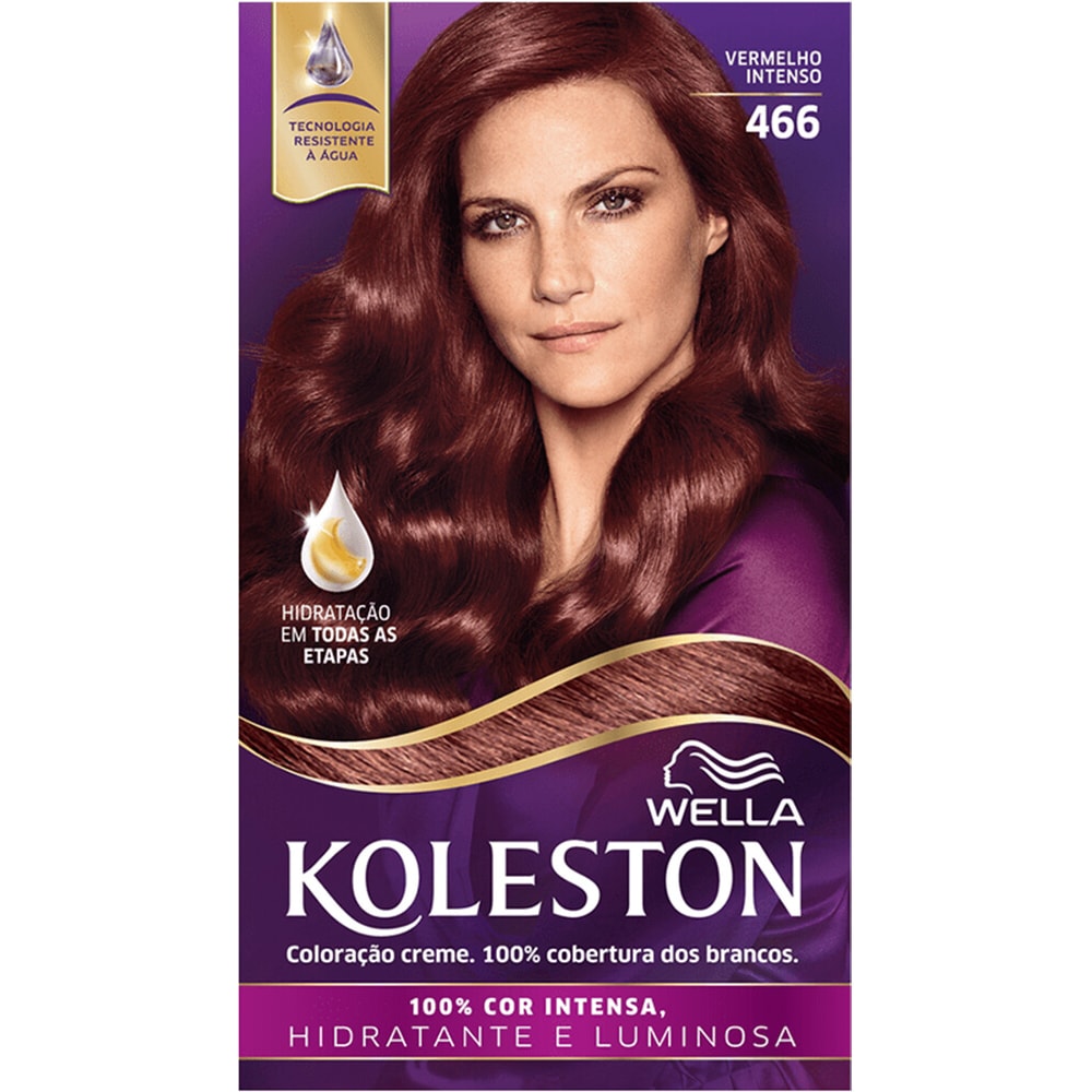 Kit Tintura Koleston Vermelho Intenso 466 - Destro