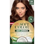 Kit Tintura Wella Soft Color Castanho Claro 50